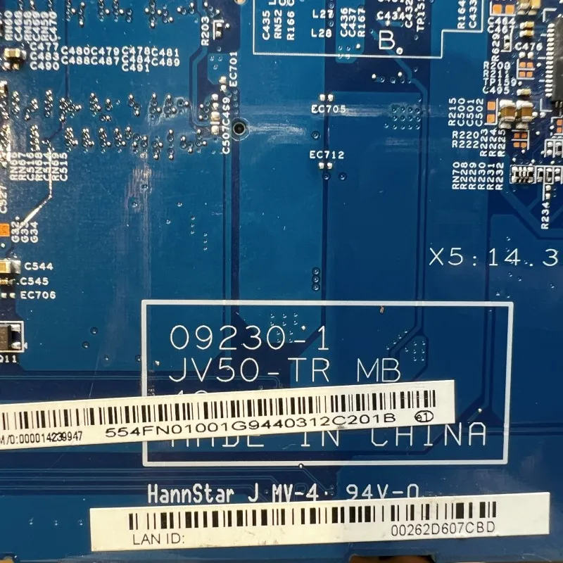 ̼ 5542 5542G Ʈ  JV50-TR MB DDR2 κ, 100% ׽Ʈ Ϸ,  , 09230-1