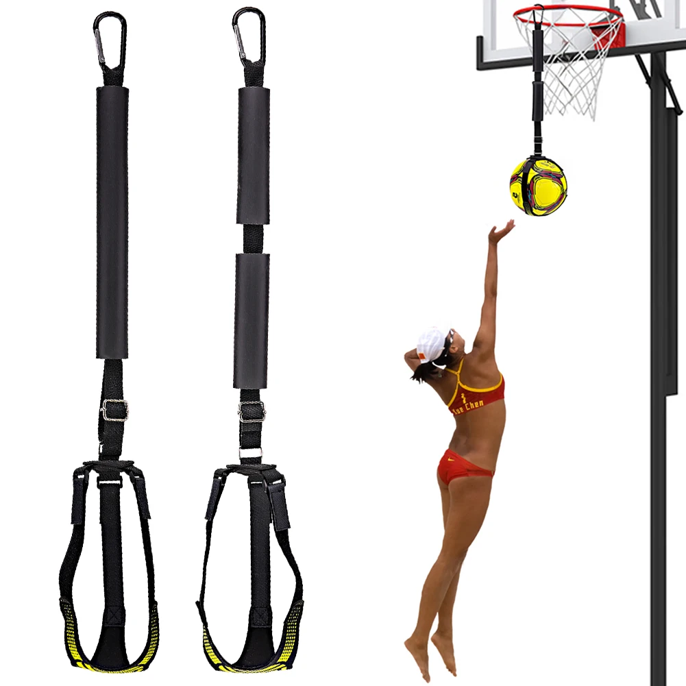 Volleyball Spike Trainer Volleyball Attack Trainer Adjustable Length Training Aid Improves Serving for Youth Adults