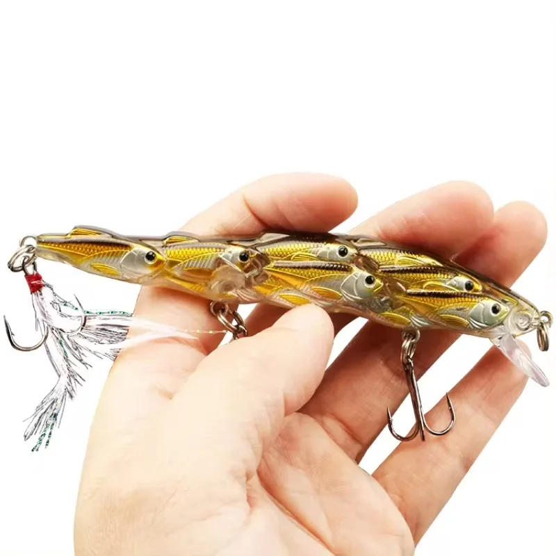 New Feather Bass Minnow Crankbait 1