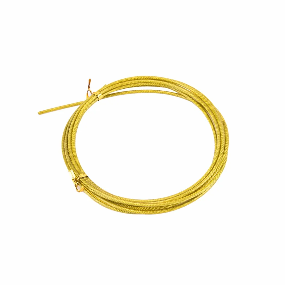 Professional 2.5M Athletics Skipping Rope Crossfit Replaceable Wire Cable Speed Jump Ropes 5 Colors 1 PCS