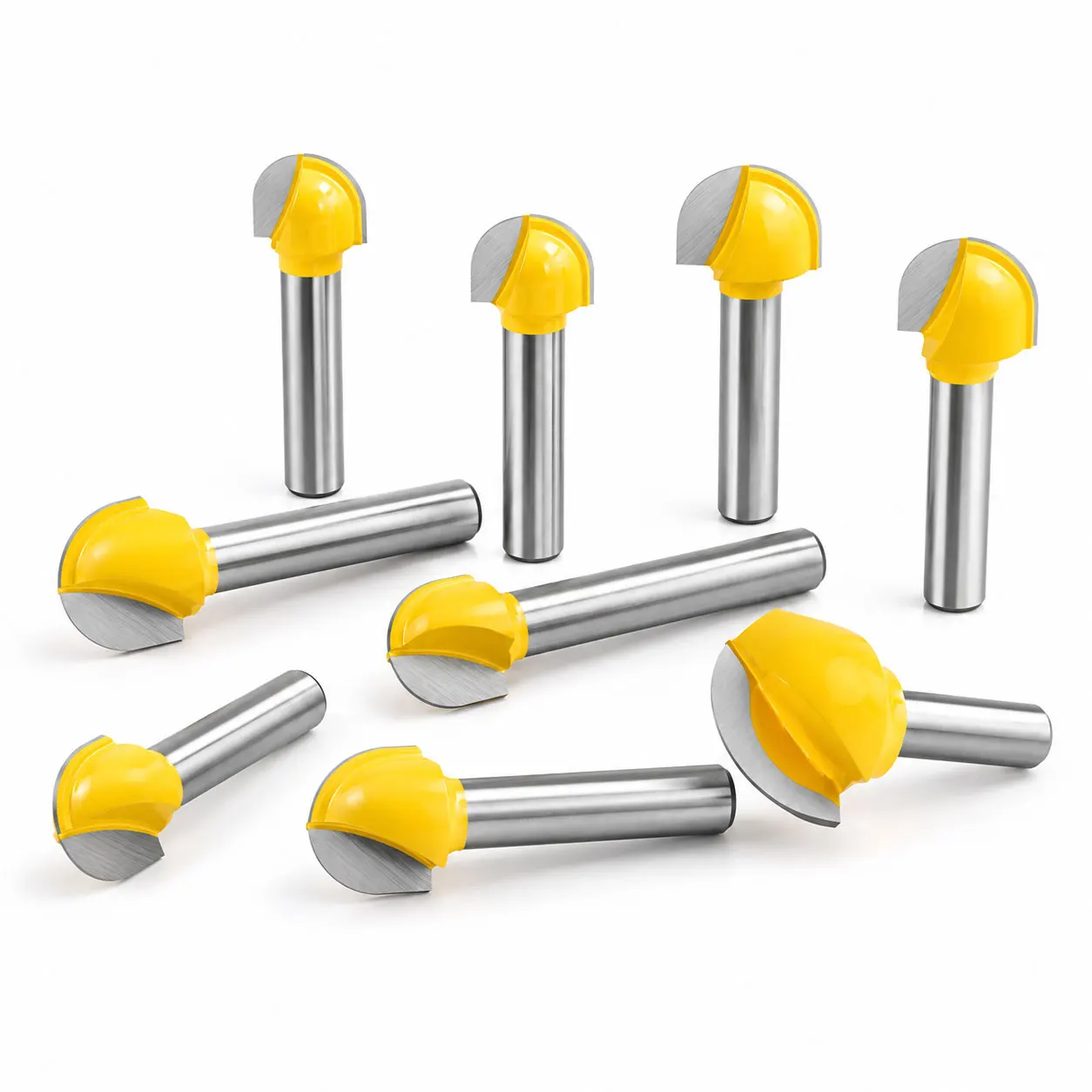 8mm Shank Round Bottom Wood Router Bit