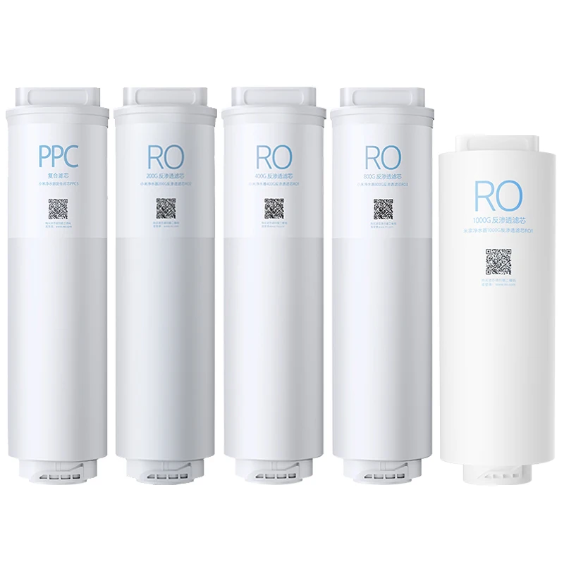 Dual Core for Mijia Water Purifier 1000G/1200G Filter Element PPC5 Composite 400G Reverse Osmosis RO1 Filter Element
