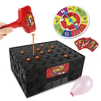 Table Toy Burst Balloon Game Knock Box Balloon Thrilling Party Party Casual Entertainment Game 2