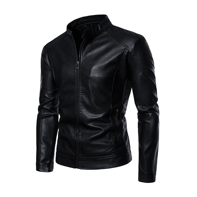 Winter Clothing Men Leather Jacket  Pu Leather Winter Men Jackets Mu -  Leather - Aliexpress