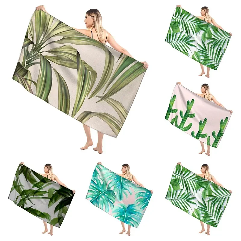 

Bathroom Bath towel for adults sauna Large beach towel Gym towel Large hotel woman shower quick drying microfiber simple plant