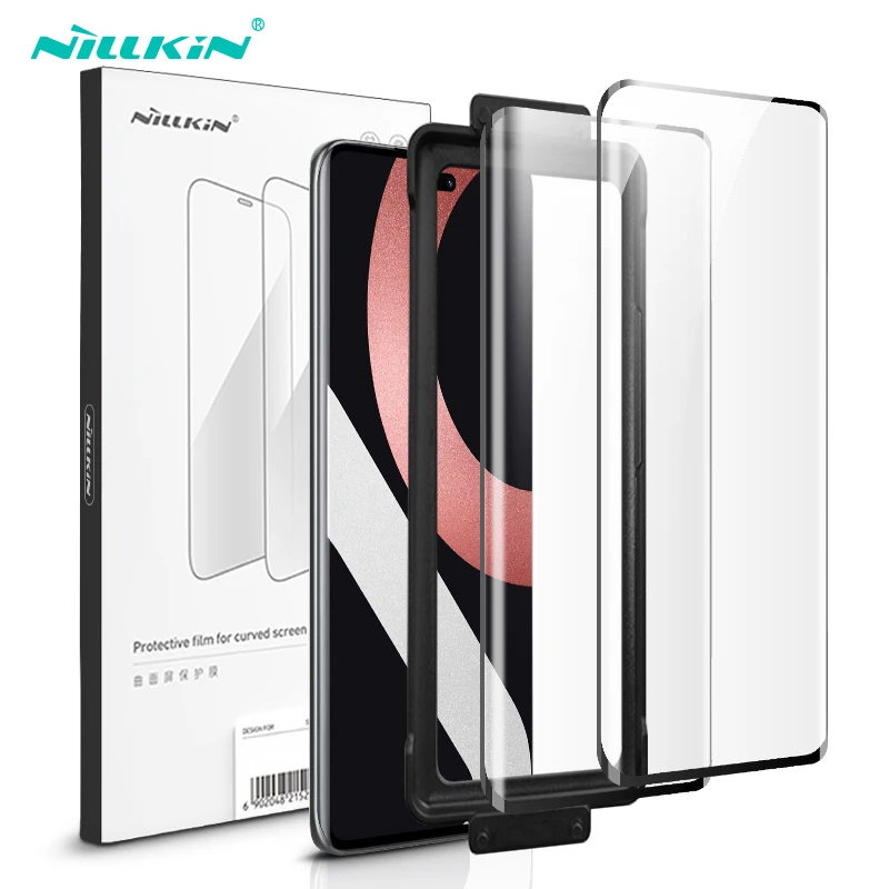 

For Xiaomi 13 Lite Film NILLKIN 2 Pcs Impact Resistant Curved Screen Protector For Xiaomi 13 Lite Soft Film Not glass