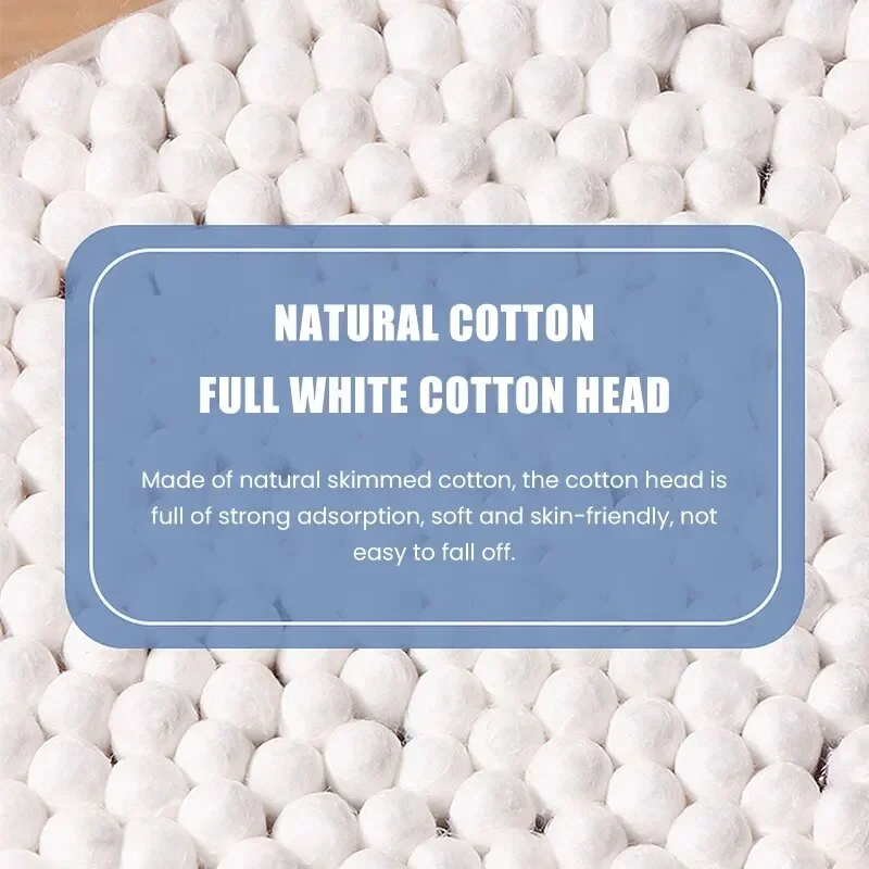 Double-ended Cotton Swabs Nose Ears Cleaning Women Makeup Tools Cleaning Sticks Healthy Tools 500pcs