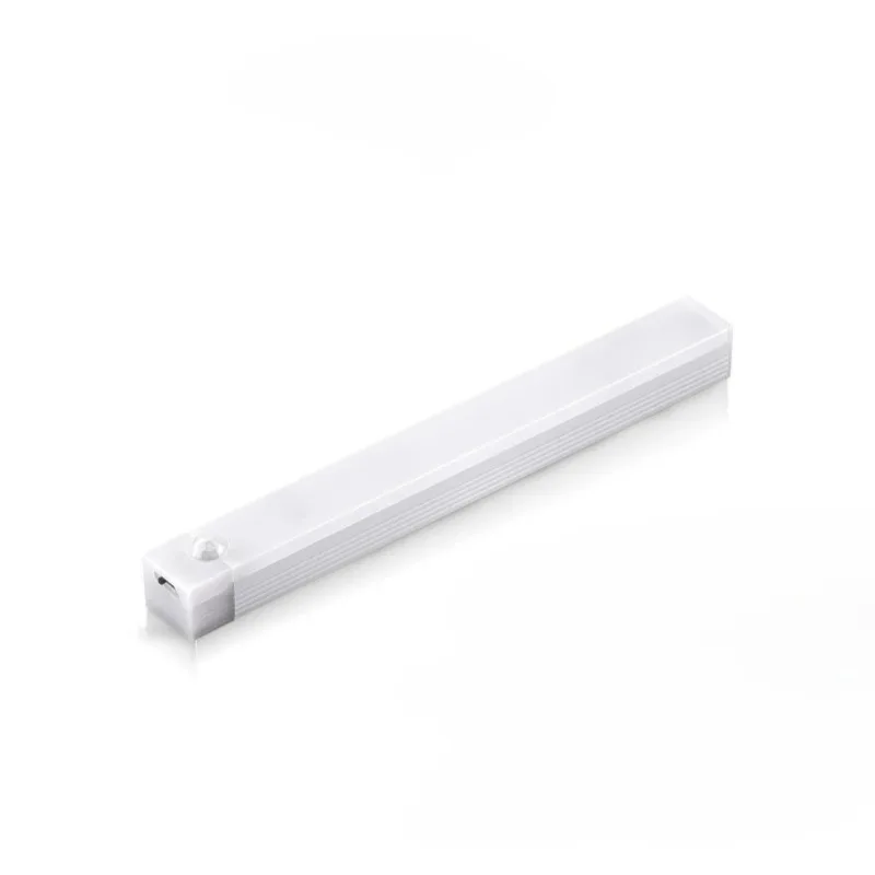 3-in-1 Motion Sensor LED Cabinet Light - Magnetic USB Rechargeable Under-Closet/Display Case Strip, 10-50cm Adjustable Length
