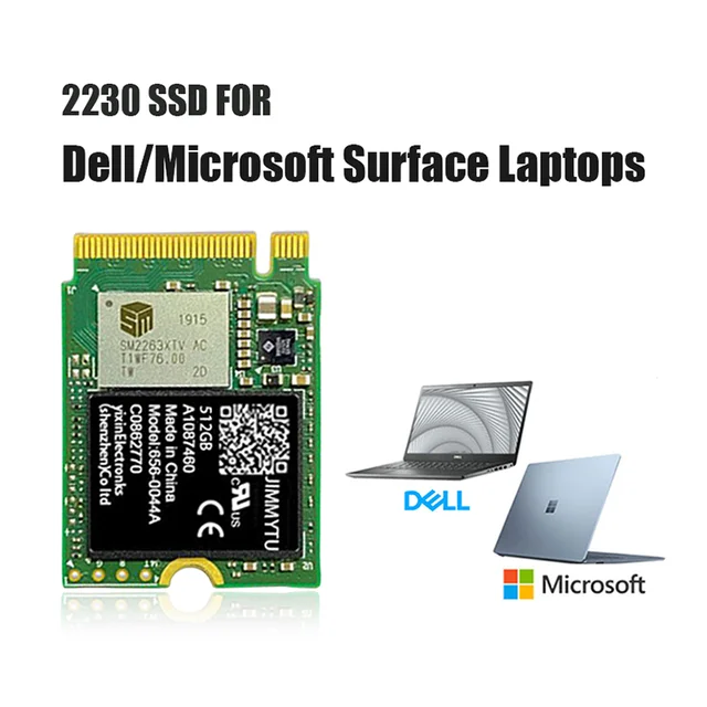 Ssd Oppervlak Pro 2230 2Tb 1Tb 512Gb 256Gb Voor Dell/Microsoft Oppervlak  Laptop3 /Laptop4 /Laptop5/Oppervlak Pro X Pro8 Pro7 Nvme M2 _ - AliExpress  Mobile