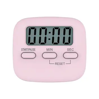 LCD Digital Kitchen Timer ทําอาหารแม่เหล็กนับถอยหลังจับเวลา Clear Loud Alarm Home Kitchen อุปกรณ์ทําอาหารขายส่ง 16