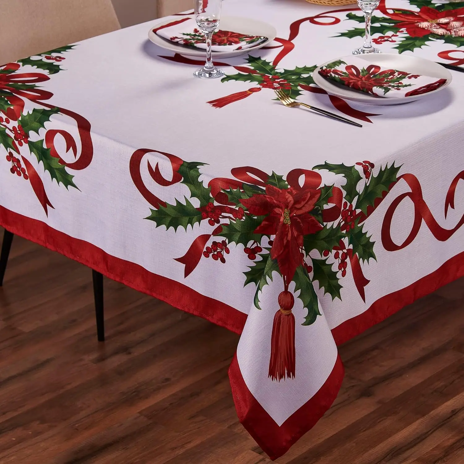 Rectangular Tablecloth Table Cloth Christmas Harvest Holiday Fall Wedding Party Home Decoration