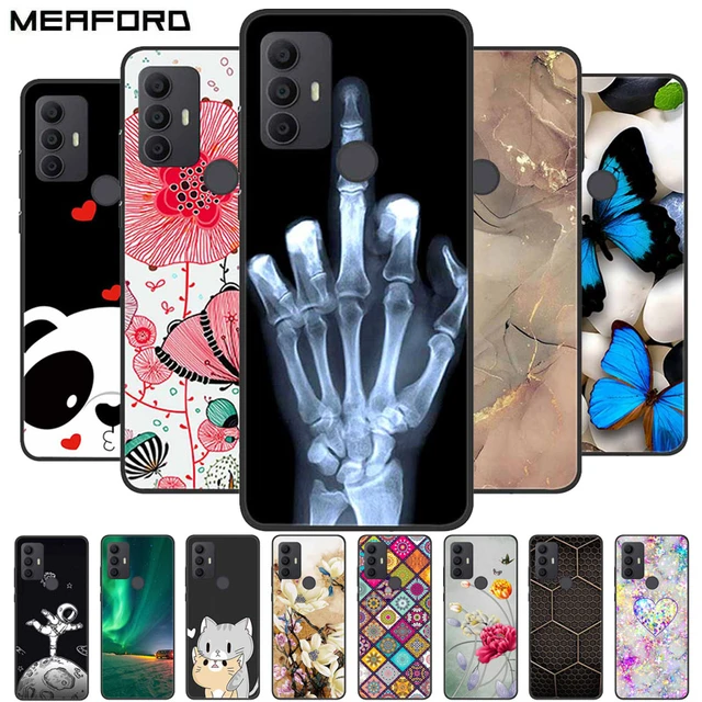 For TCL 30 SE Case Cover 306 305 Love Cute Soft Silicone Bumper for TCL 30E