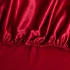 Luxury Rayon Stain Fitted Sheet Silky Solid Color Bed Sheet Elastic Band Sheets Smooth Bedsheet Bed Linen Mattress Cover 150/180 6