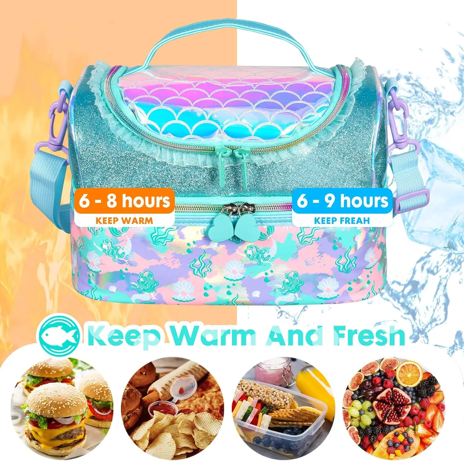 Ice Pack Bag For Lunch Box Durable Cooler Ice Packs Lunch Box Storage Bag  Portable Water Injection Box For Hot Drink Insulation - AliExpress