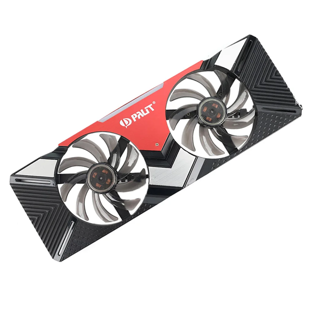 Placa Gráfica com Case para Palit Rtx 2080 Gaming Pro 2080 Dupla Placa Gráfica Ventilador de Refrigeração Rtx2080 fã da - Imagem 2