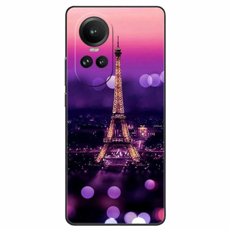  Kainevy Funda para Oppo Reno 10 Pro con purpurina para mujeres  y niñas, funda protectora transparente a prueba de golpes, funda de  teléfono Oppo Reno 10 Pro, funda de teléfono de