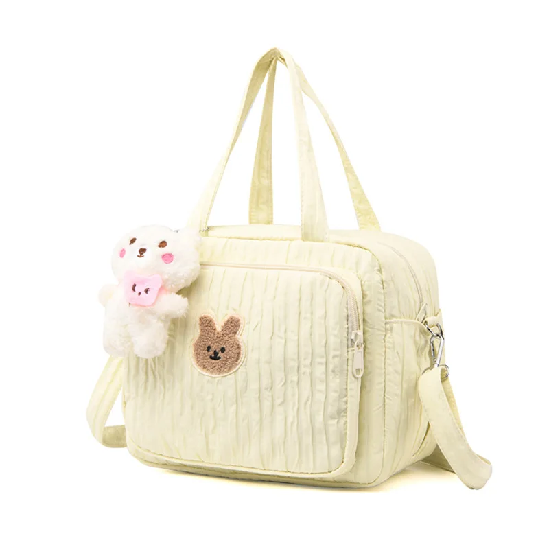 Cute Fitness Bag Female Multi-functional Yoga Bags Large-capacity Portable Maternity Bag Picnic Bags Useful Storage Bags Gym Bag 4