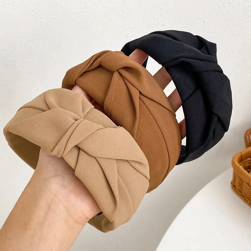 Vintage-Inspired Soft Knotted Headbands