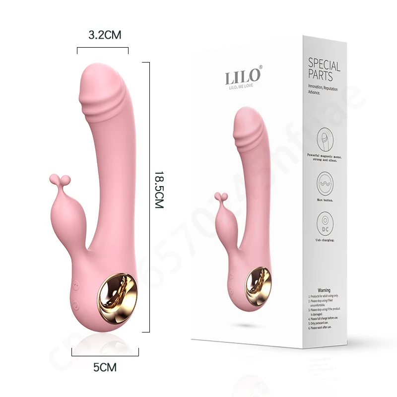 Dildo Vibrator Powerful Dual Vibration G Spot Clitoris Stimulation Masturbators Vaginal Women Massager Adult For Women Sex Toys