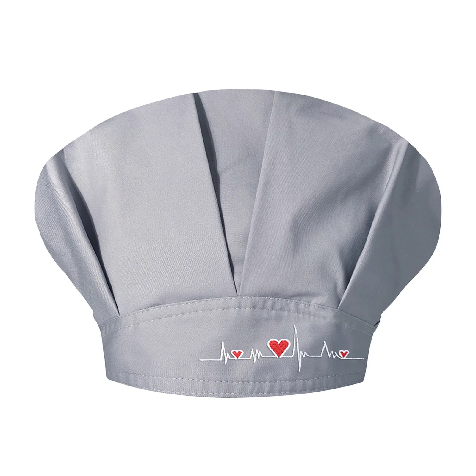 Chef Hat Unisex Bouffant Kitchen Catering Oil Proof