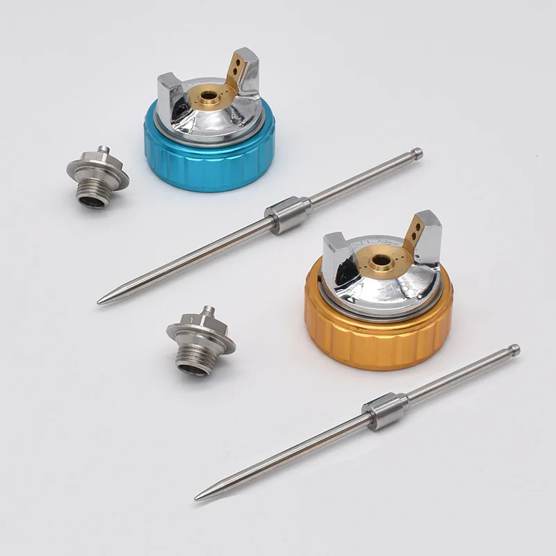 Пистолет-распылитель LVLP, комплект насадок для распылителя Auarita L898, сопло 1,4/1,8 мм, комплект воздушных колпачков, электрораспылитель, инструменты для краски автомобилей