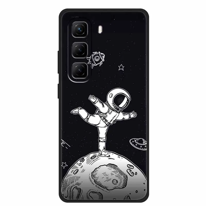 Stylish Painted Soft TPU Silicone Phone Case - Fashion Back Cover
