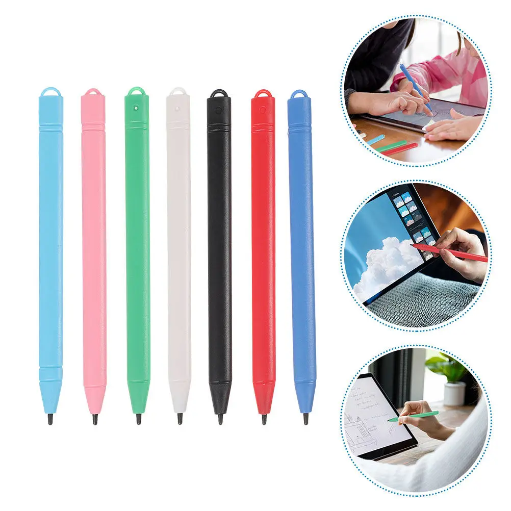 14Pcs 태블릿 스타일러스 펜 LCD 쓰기 보드 낙서 태블릿 범용 스타일러스 교체 디지털 펜 쓰기 그리기