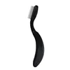 Pro Folding Stainless Steel Teeth Eyelash Comb Eyebrow Brush Shaper Beauty Tool 6