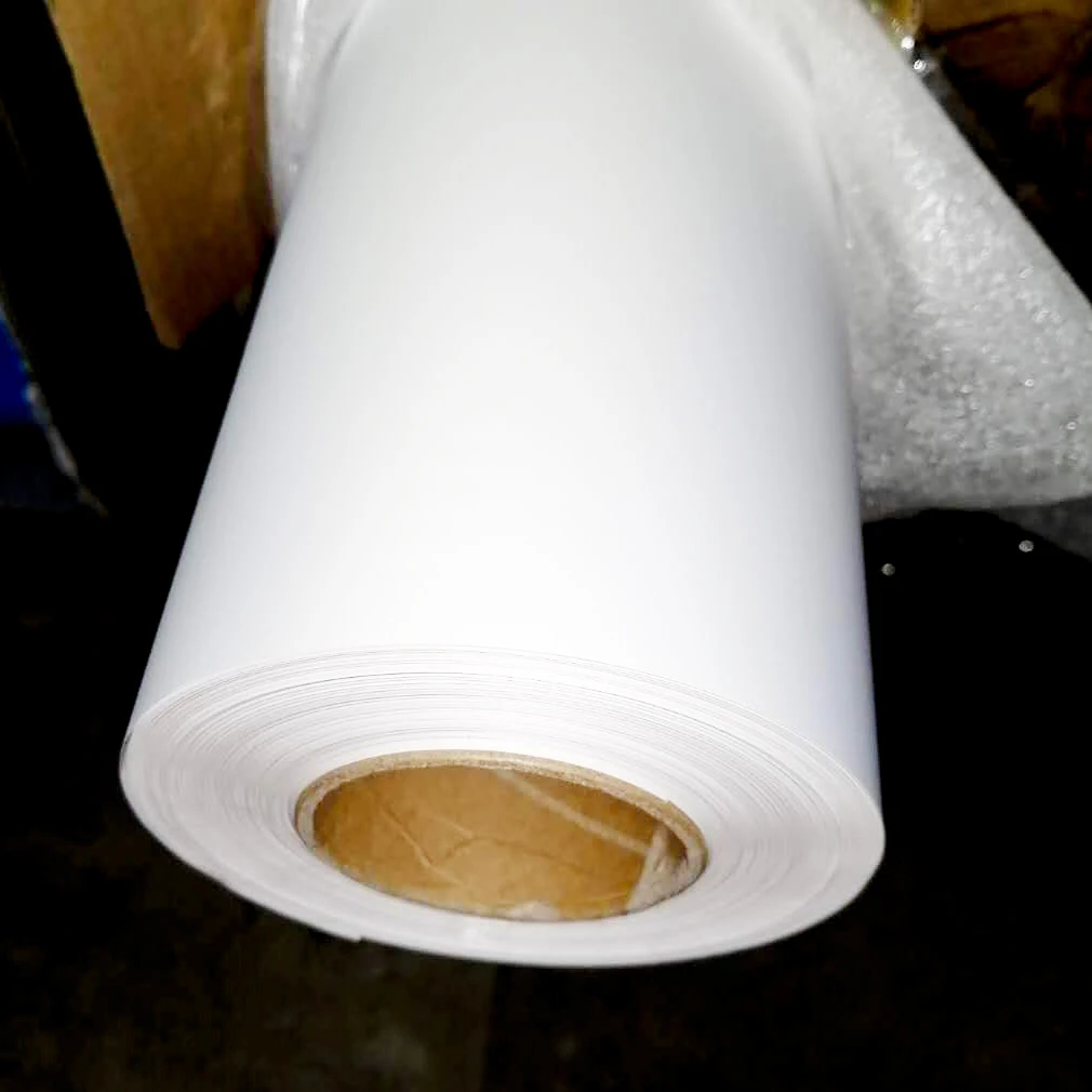12in--60in x 50m Waterproof Matte PP Paper Sticker Roll For Pigment Inkjet Printer with Self Adhesive Printer Sticker Paper Printing Label Sticker