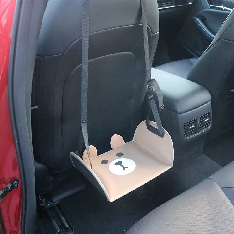 Adjustable Travel Foot Hammock – Car and Airplane Rest Mat for Kids and Adults 4