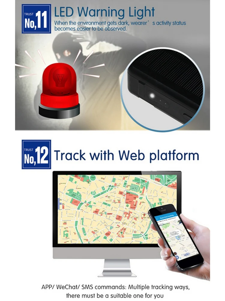 Sheep Cow Cattle Horse GPS Tracker with Solar Power RF V34 Strong