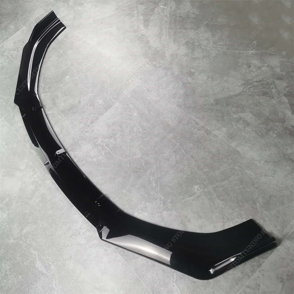 자동차 앞 범퍼 립 스포일러 스플리터 디퓨저, VW Scirocco MK3 R Scirocco III R 2010-2014, 프리 페이스리프트 스타일링 바디킷, 3 개