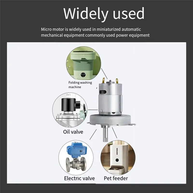 AUAU-Convenient JS50 기어 모터 JS50 와셔 모터 감속 기어 모터 조용하고 안정적인 세탁 경험을 제공합니다.
