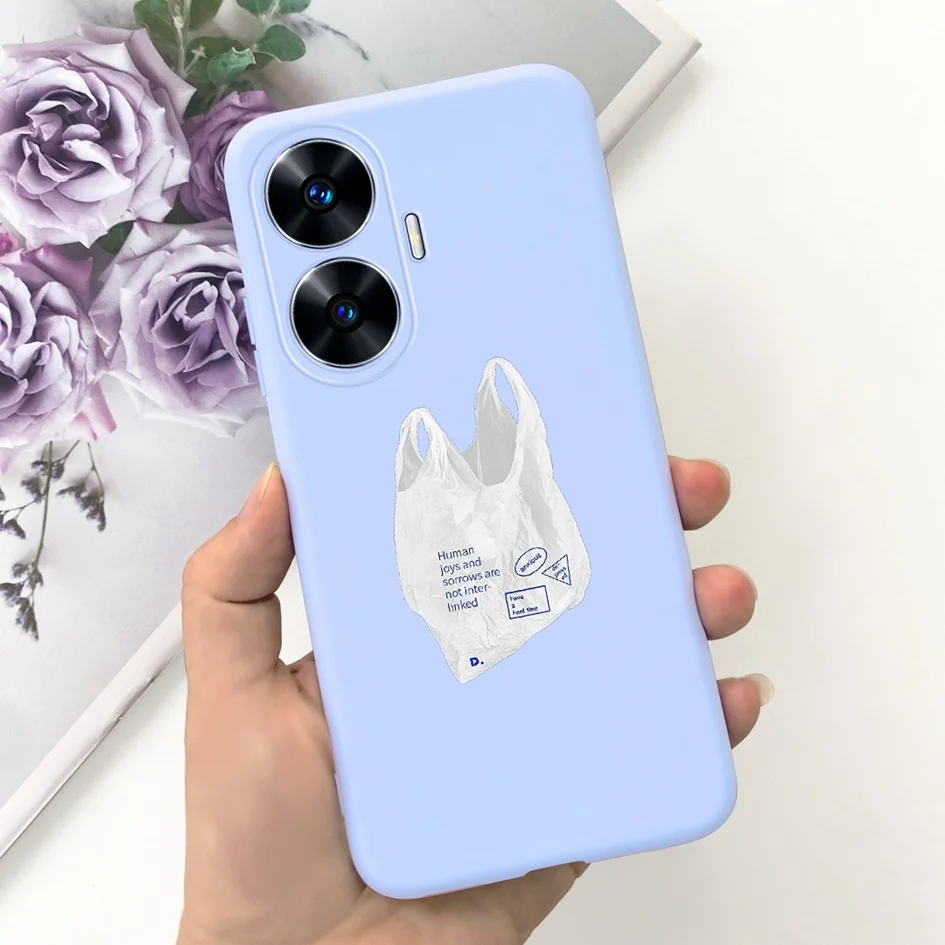 Cute Cartoon Flower Silicone Phone Case - Soft Slim Shockproof Bumper