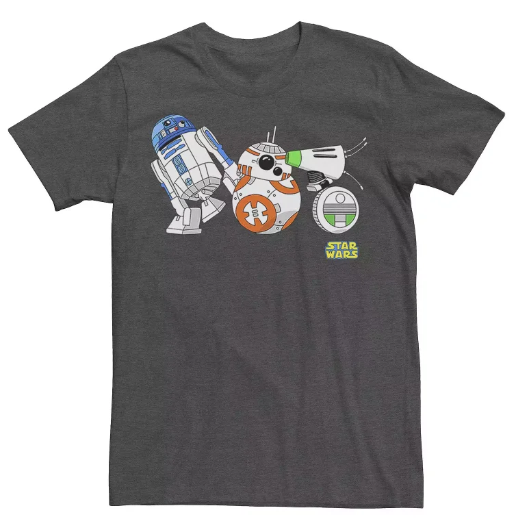 T-shirt Garçon Star Wars Rouge – Taille S – 100% Coton, Imprimé Graphique