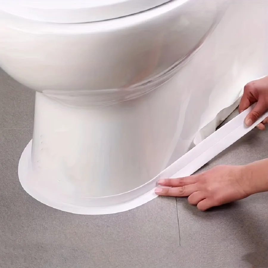 3.2M Bath Caulk Tape Self Adhesive PVC Oil-Proof Kitchen Sink Edge Corner Wall Sticker Waterproof Toilet Sealing Strip Tape 2030