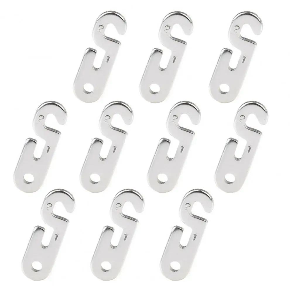 

10Pcs Guyline Cord Adjusters Wear-resistant Aluminum Alloy High Hardness Outdoor Activity Tent Cord Locks Rope Adjusters