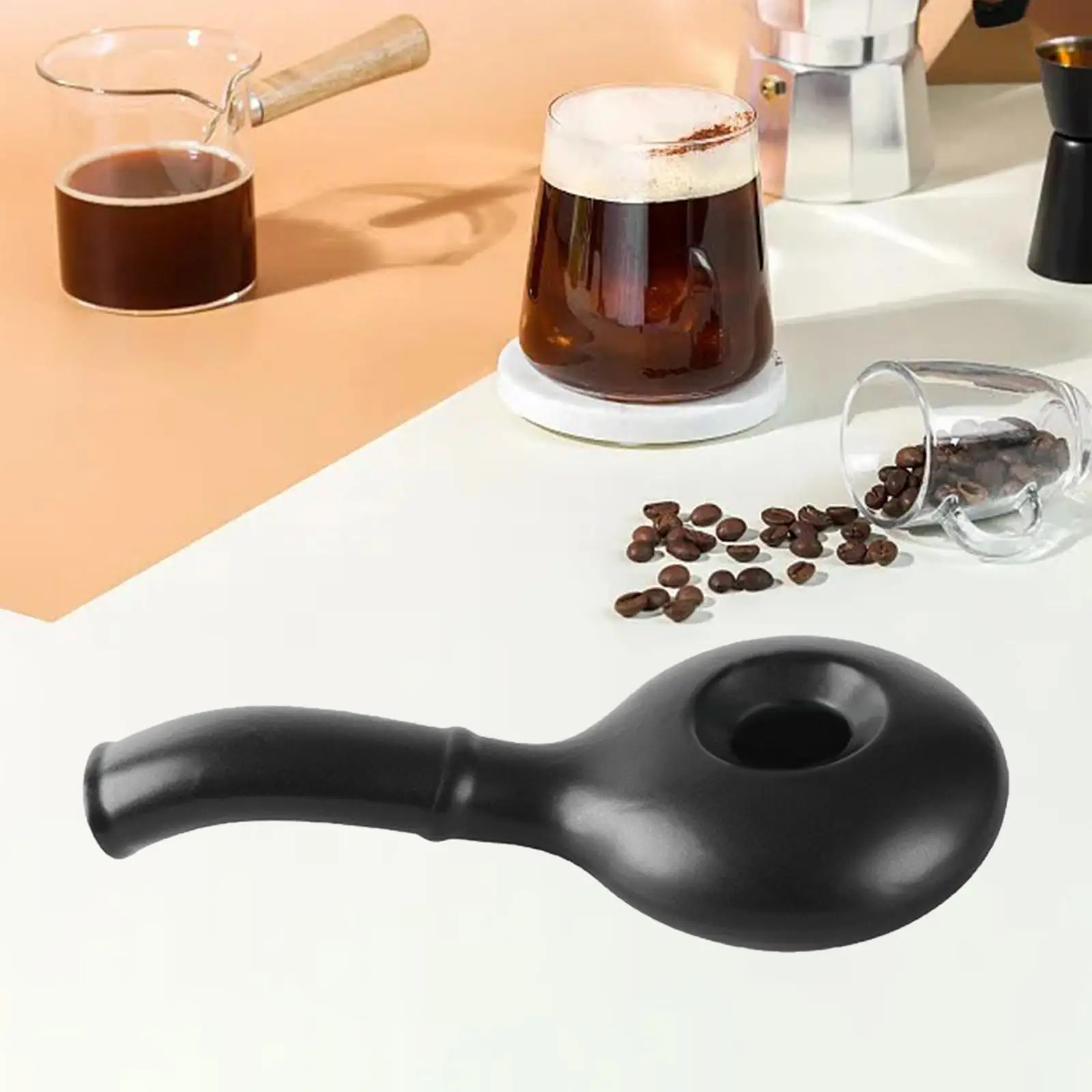 Description Picture 3 of itemCeramic Handy Coffee Roaster DIY Coffee Roasting for Home Kitchen Cafe Coffee Bean Baking Manual Coffee Baking Tool