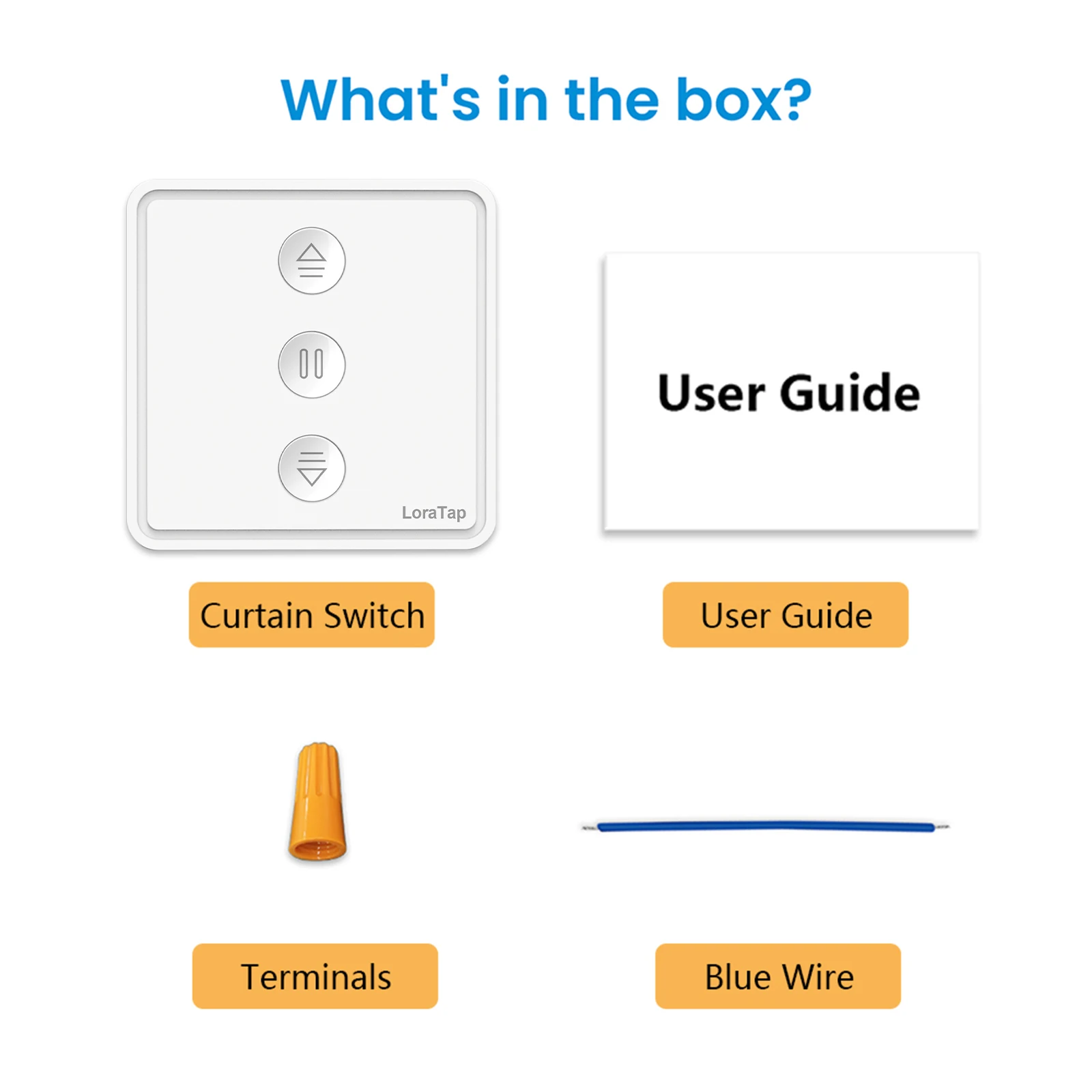 Smart curtain switch energy saving automation