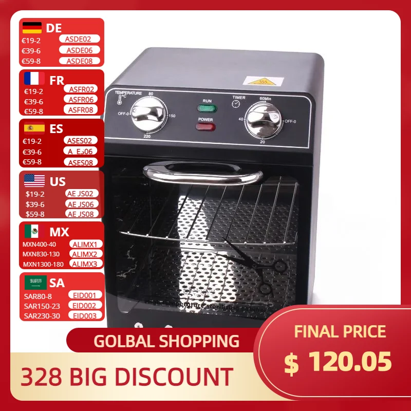 High-Temperature Sterilization Cabinet Autoclave Sterilizer Disinfection Beauty Salon Tools Manicure