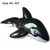 2022 Inflatable Black Whale Inflatable Sea Animals With Blower For Advertising/ Party/ Aquarium Decoration Made In China 3