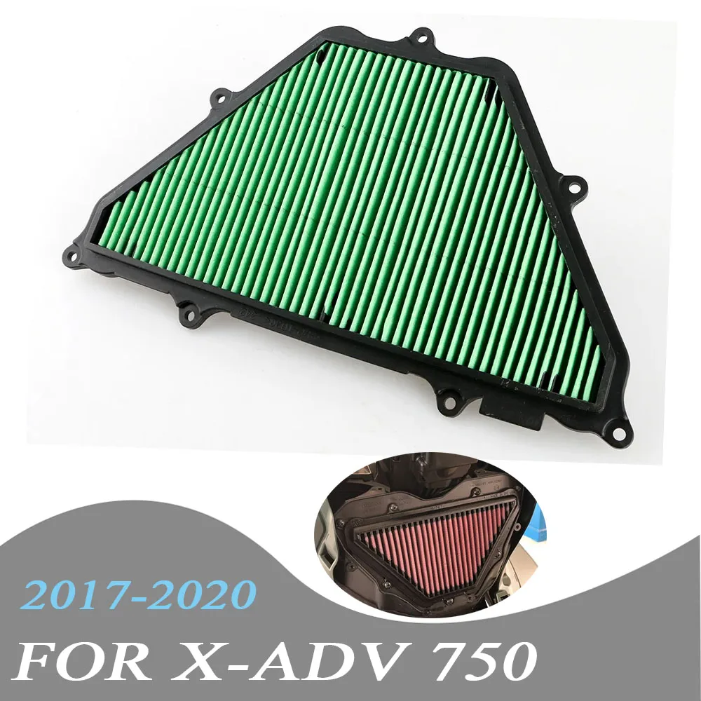 For HONDA X ADV 750 2020 Air Filter XADV 750 XADV750 Intake Cleaner Air Element 2019 2018 2017 Motorcycle Accessories