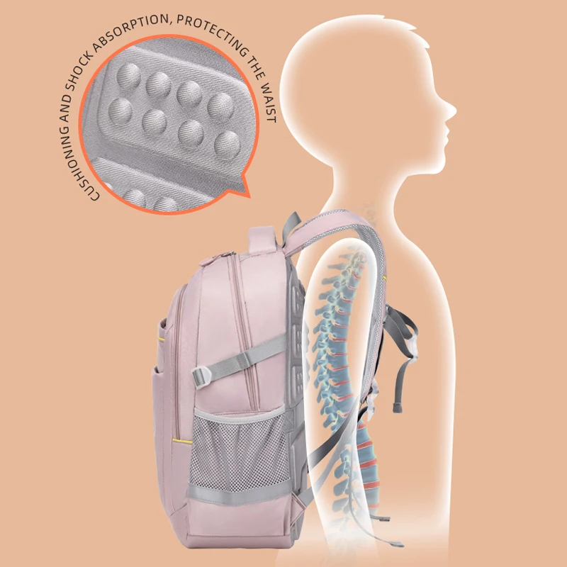 2024 New Japanese School Bag girl Fashion Large Capacity Travel Backpacks for Women Airplane Travel Backpack Male Mochila 3