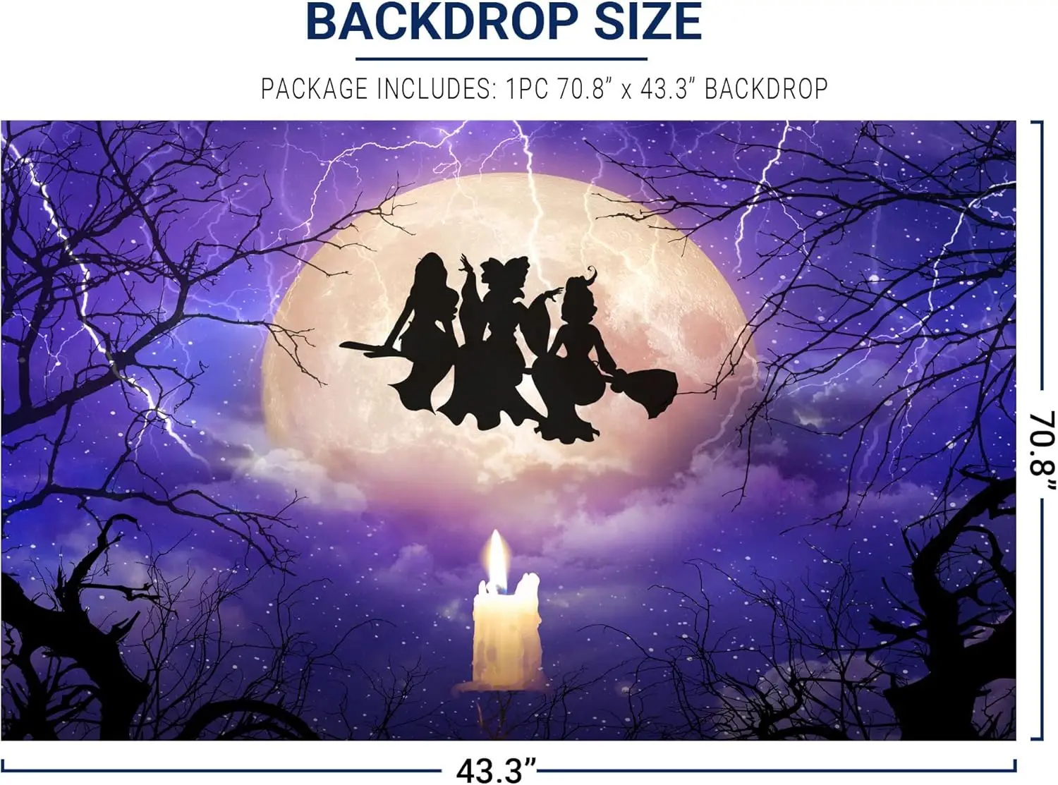 Magic Awakened Witches Backdrop 3