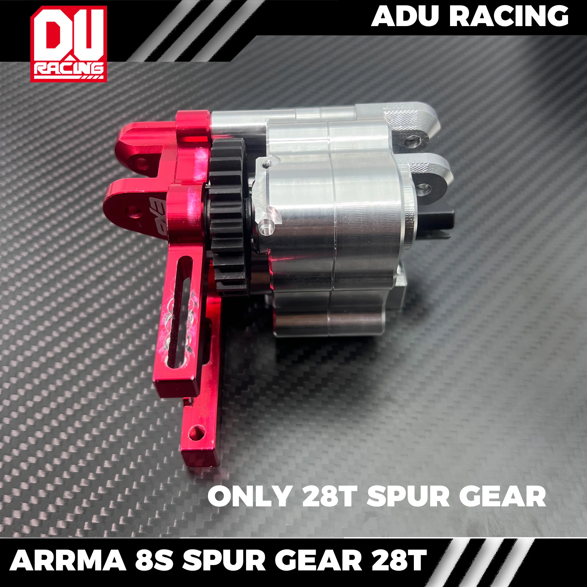 ADU RACING 42CrMo 경강 M1.5 28T 스퍼 기어(ARRMA 1/5 8S OUTCAST KRATON용)