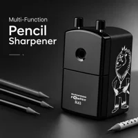 SUNWOOD Manual Large-Caliber Thick Triangular Pencil Sharpener / Shaving Machine / Rotary Sharpener, Model SL63 2