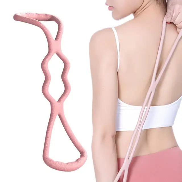 Resistance Bands 8-Shaped Stretcher For Fitness Back Shaping elastic Band  Open Shoulder Stretching Band for Shoulder Exercise 2
