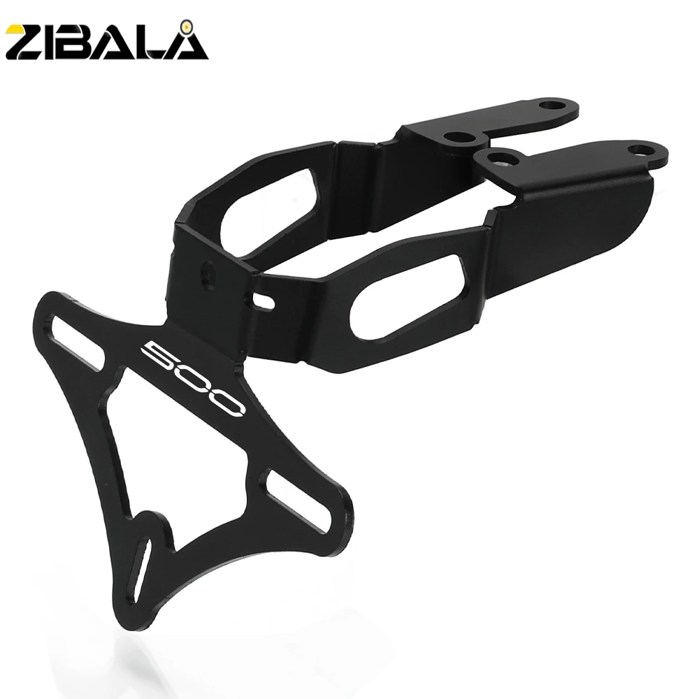 Z500 Z400 라이센스 플레이트 홀더 KAWASAKI Z250 Ninja 500 Ninja400 2019-2024 2025 리어 테일 LED 라이트 펜더 제거 브래킷