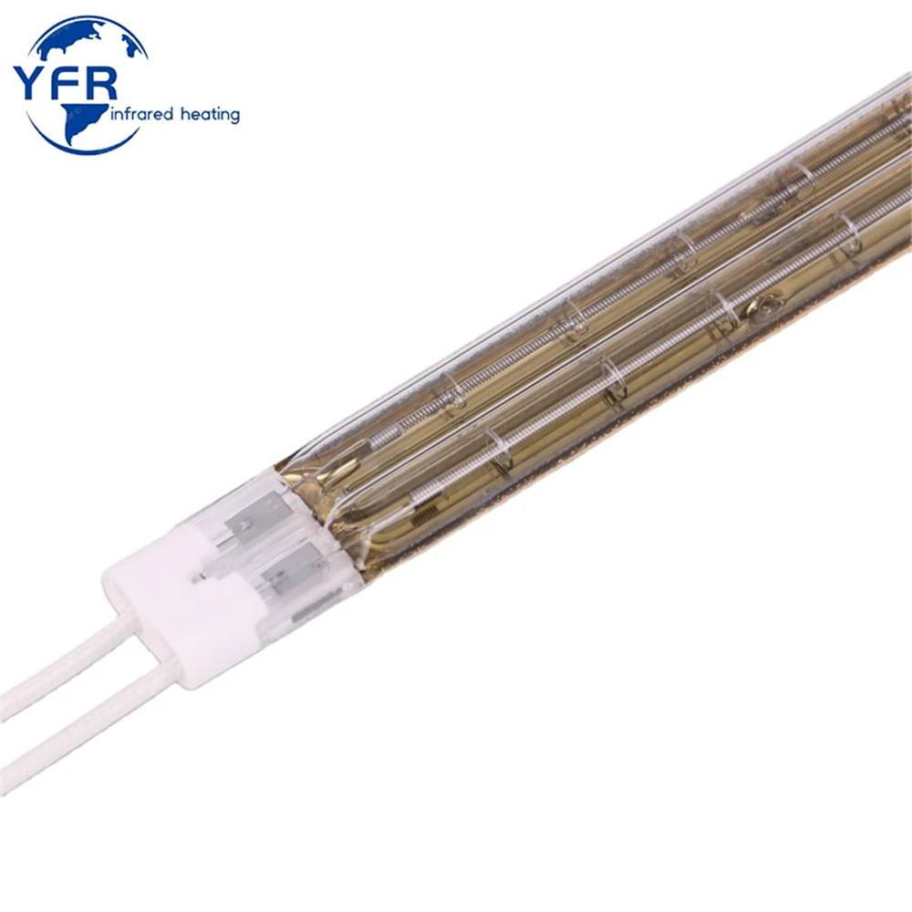 300x23 mm,220v,1500w Infrared Twin Tube Heating Element Heater Lamp for Heating