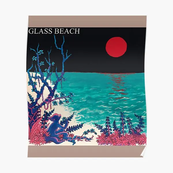 

Стеклянный пляжный альбом The First Glass Beach, плакат, украшение, Декор, картина для дома, Забавный принт, винтажная современная картина без рамки